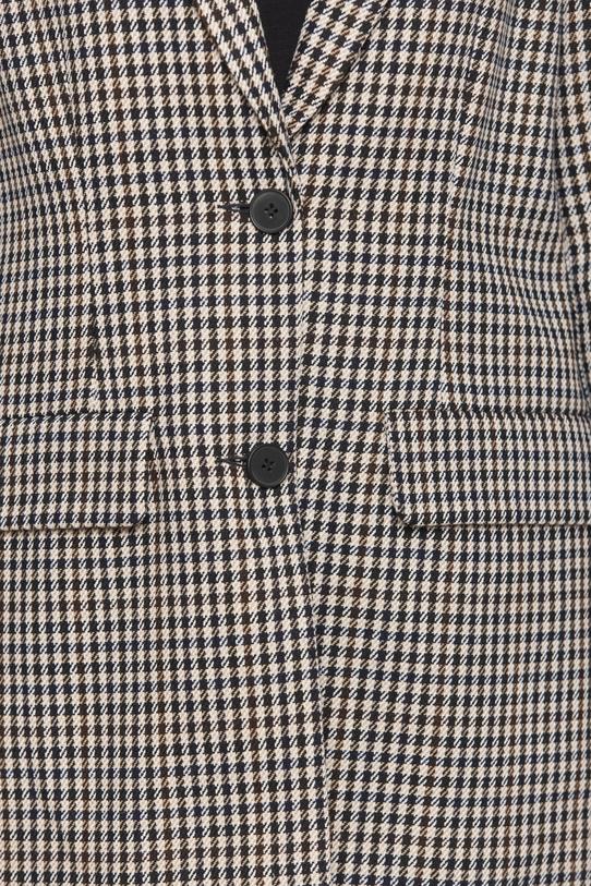 Oversizowa marynarka z modnej tweedowej tkaniny - 6