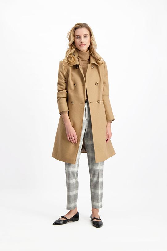 Płaszcz w odcieniu beżu - 4