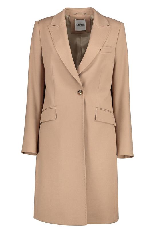 Płaszcz w karmelowym odcieniu - 1
