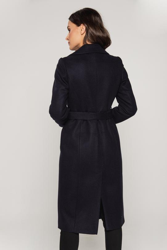 Damski płaszcz w kolorze ciemnego granatu - 6