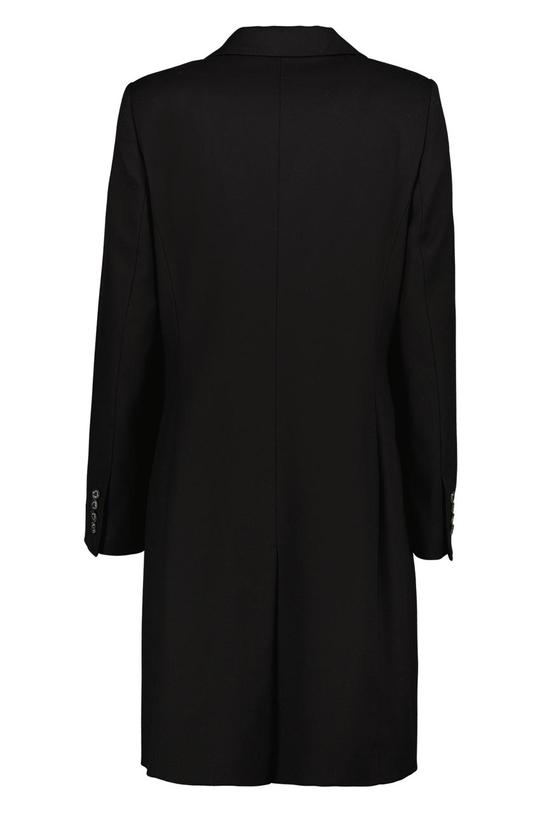 Wizualizacja Ponadczasowy czarny płaszcz