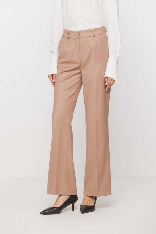 Proste luźne spodnie w eleganckim stylu - 3