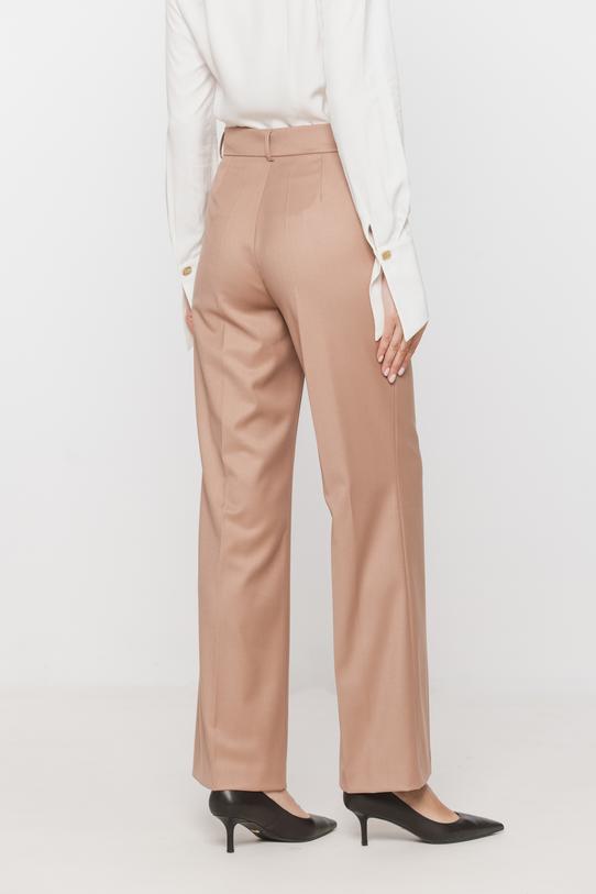 Proste luźne spodnie w eleganckim stylu - 4