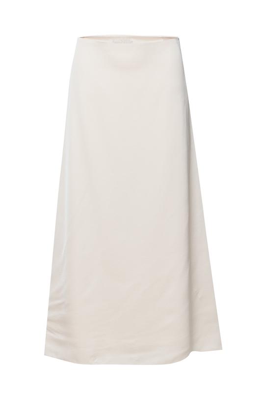 Satynowa wiskozowa spódnica z podszewką - 1