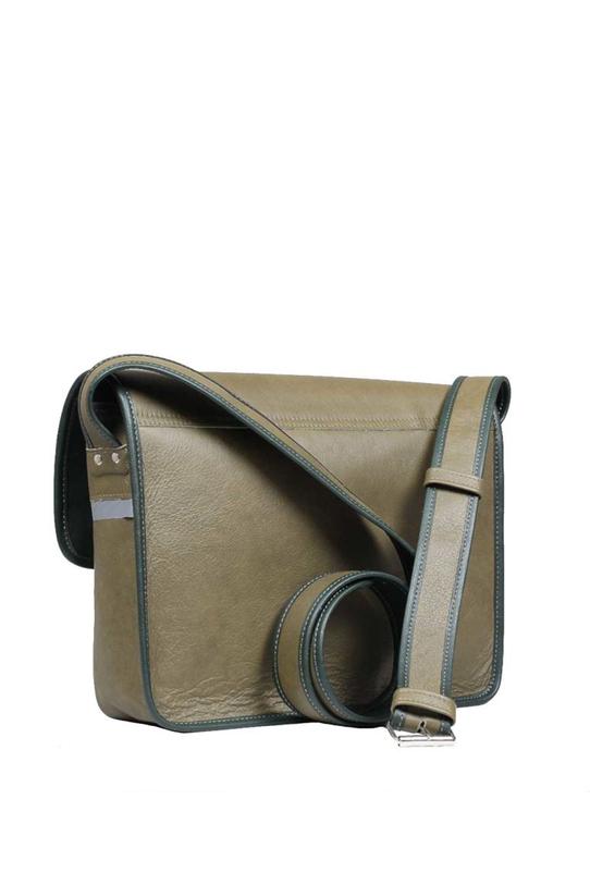 Skórzana torba listonoszka - 2