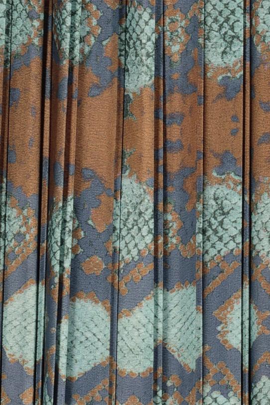 Plisowana spódnica na szerokiej gumce - 4