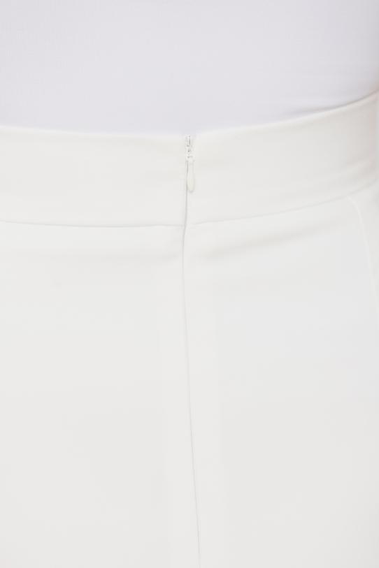 Spódnica ołówkowa w kolorze écru - 4