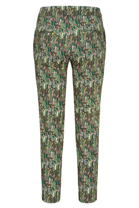 Wizualizacja Wzorzyste spodnie w kant