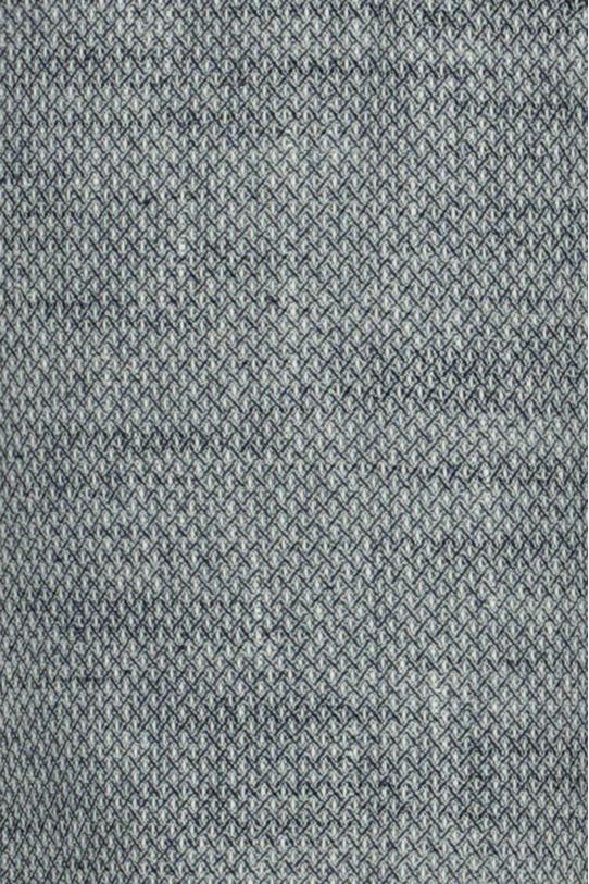 Szare melanżowe spodnie - 6