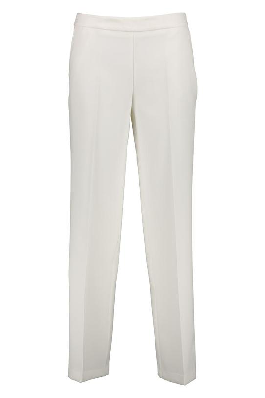 Spodnie ecru z kieszeniami - 1