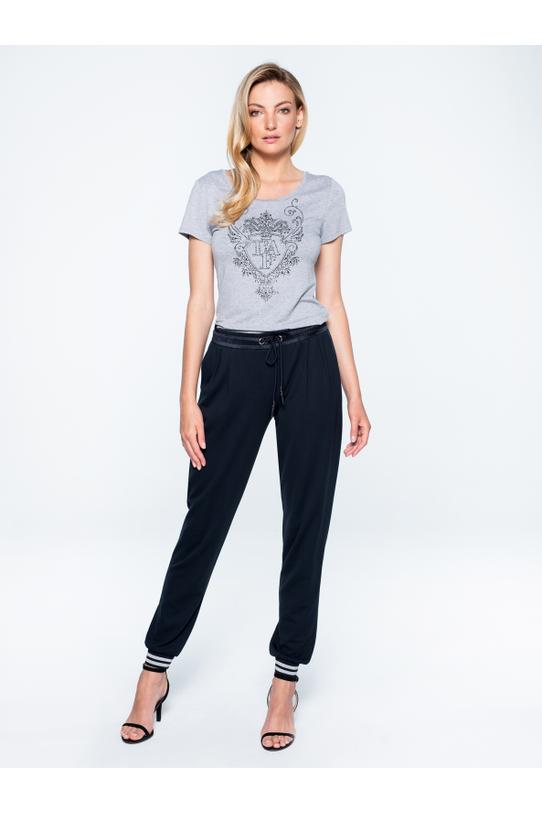 Wizualizacja Spodnie dresowe z połyskującymi wstawkami