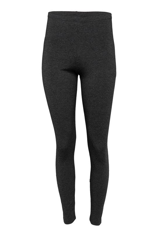 Grey melange leggings - 1