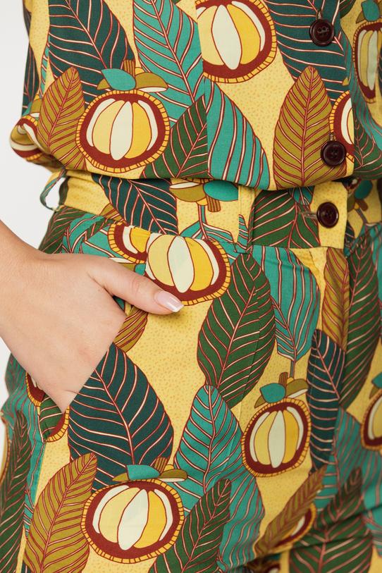 Spodnie z motywem liści - 4