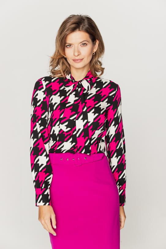 Stylowa koszula z wiązaniem - 3