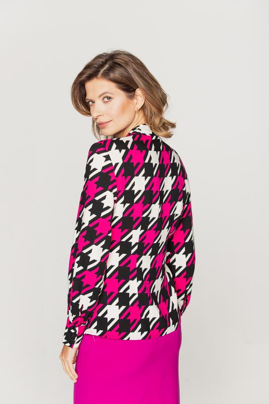 Stylowa koszula z wiązaniem - 5