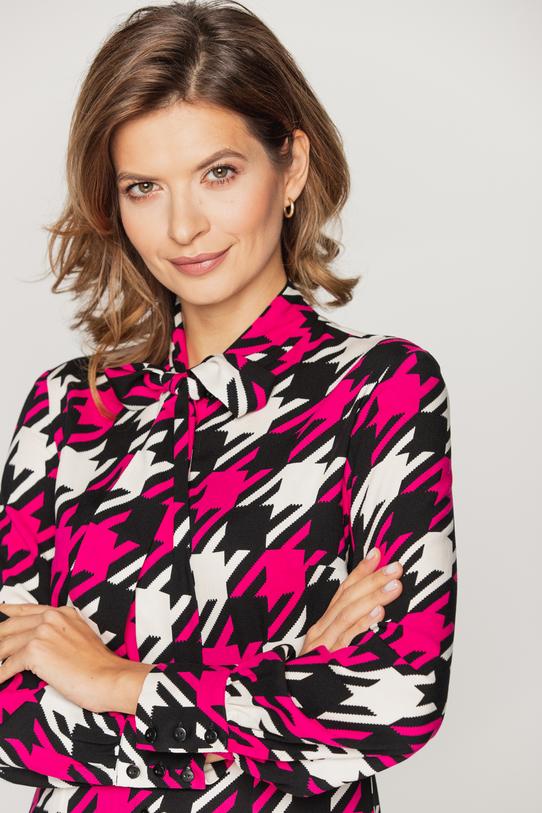 Stylowa koszula z wiązaniem - 6