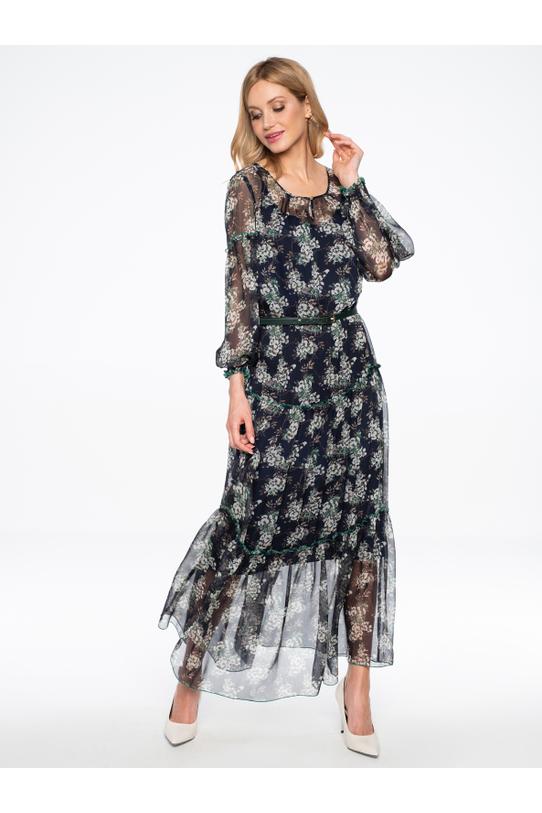 common:product-alt-prefix Long airy dress with belt
