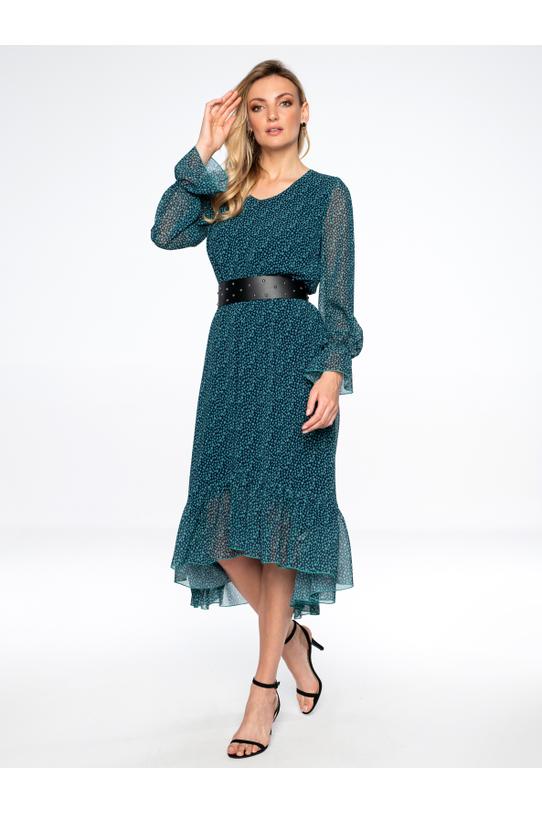 Fine heart fabric dress - 4