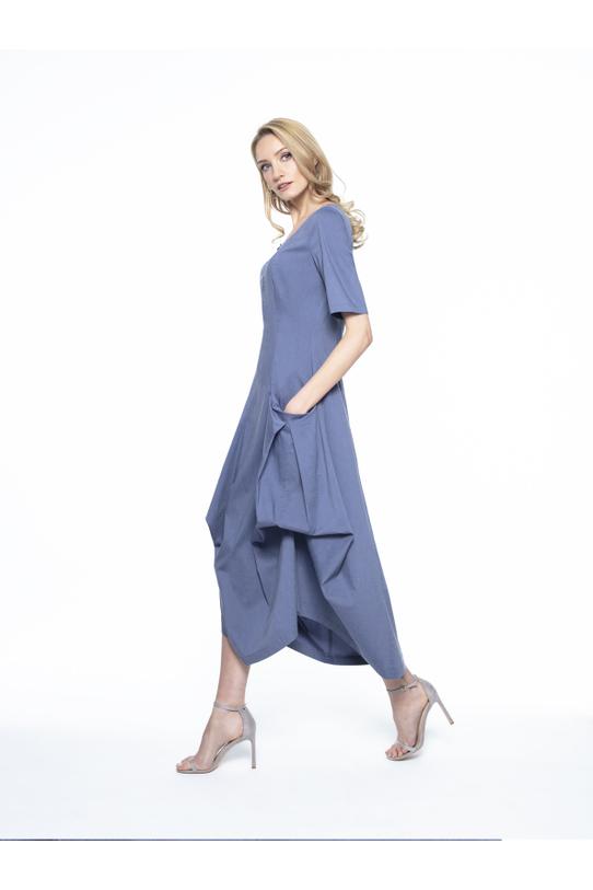 Original underlined dress with large pockets - 3