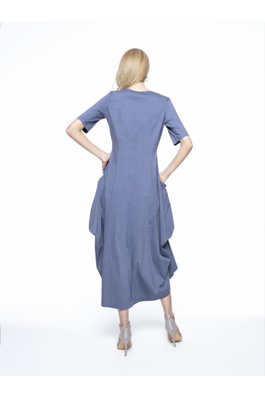 Original underlined dress with large pockets - 4