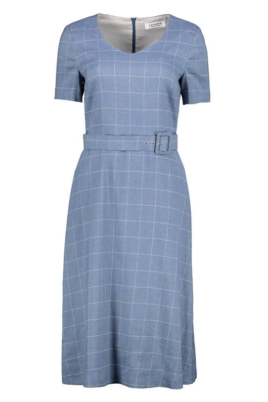 Sukienka z dekoltem w serek - 1