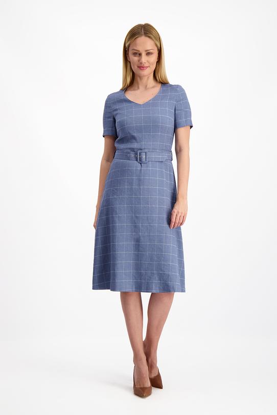 Sukienka z dekoltem w serek - 3