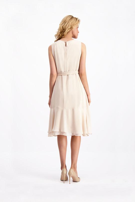 Sukienka z ozdobnymi falbanami - 4