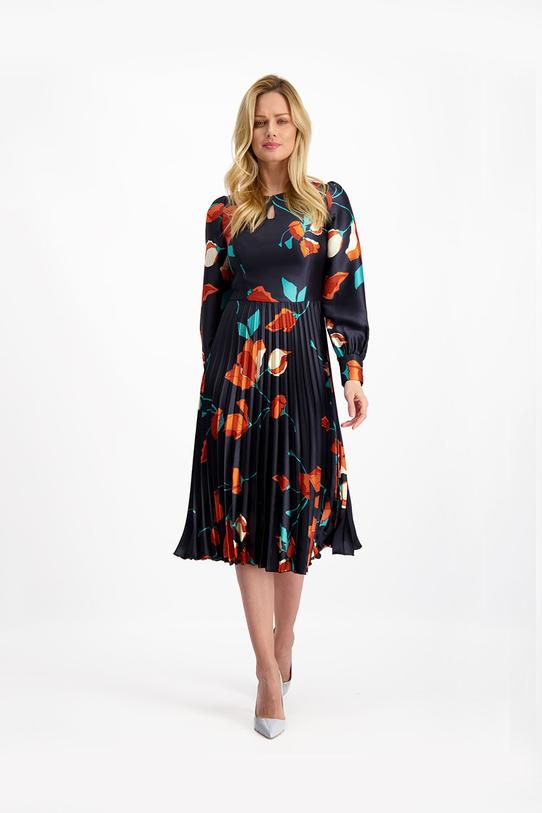 Plisowana elegancka sukienka