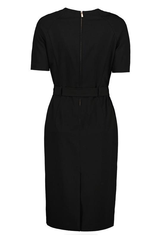 Wizualizacja Czarna ołówkowa sukienka