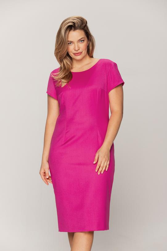 Sukienka w kolorze magenta