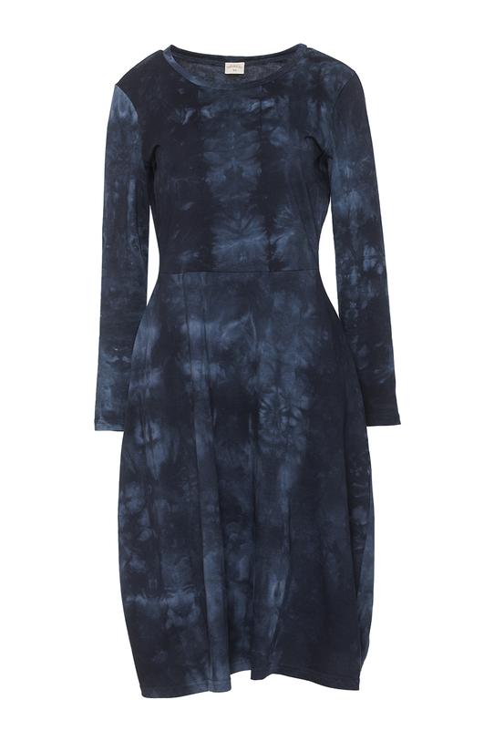 Sukienka z dzianiny bawełnianej z efektem cieniowania - 1