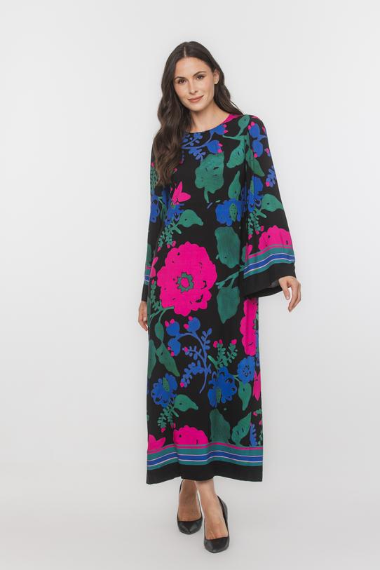 Wizualizacja Sukienka z odcięciem pod biustem i rozszerzanym rękawem