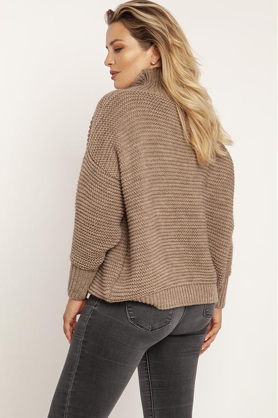 Sweter w kolorze mocca