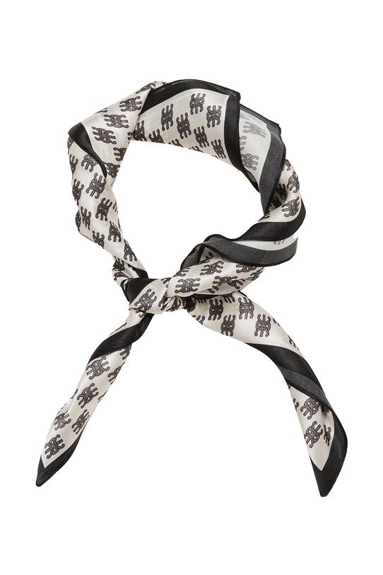 Wizualizacja Wzorzysta apaszka z lekkiej jedwabnej tkaniny