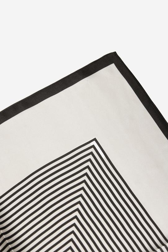 Dwukolorowa apaszka z jedwabiu - 1