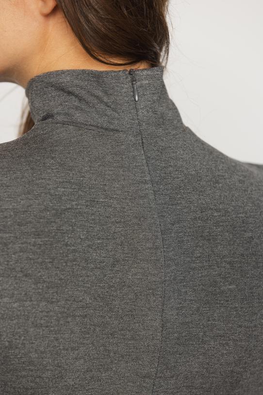 Szary półgolf z długim rękawem - 6