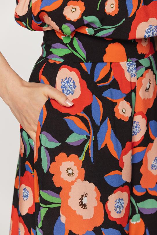 Szerokie długie spodnie - 4