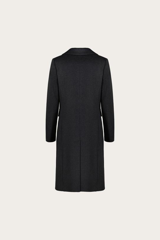 A classic woollen coat in anthracite - 1
