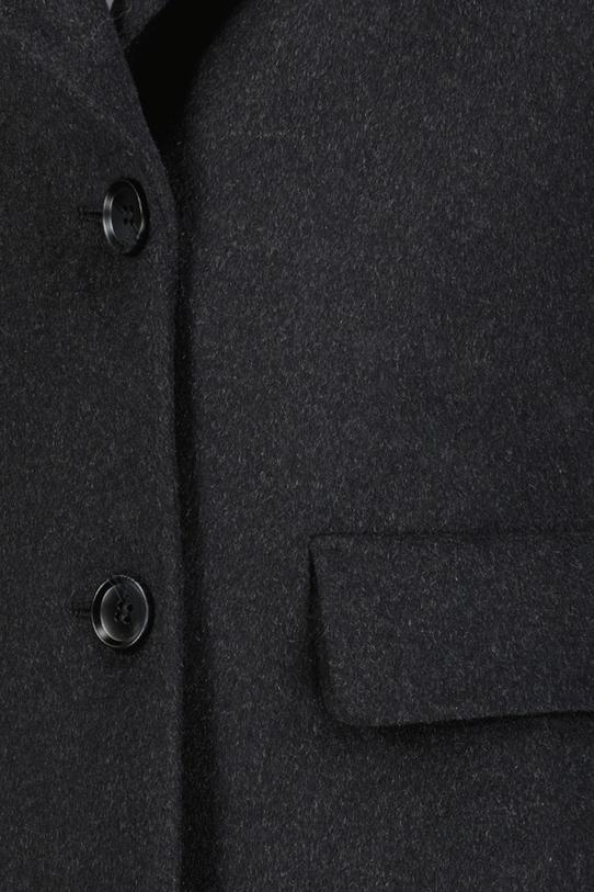 A classic woollen coat in anthracite - 2