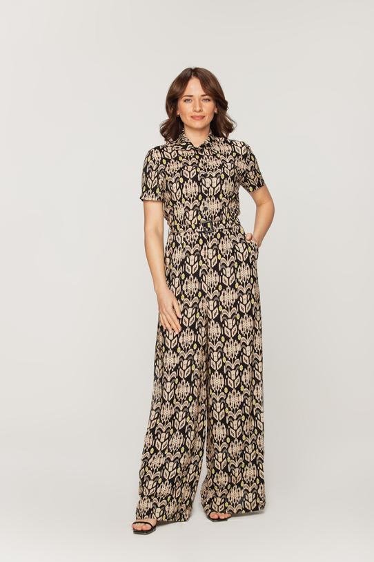 Wizualizacja Wiskozowy kombinezon z paskiem