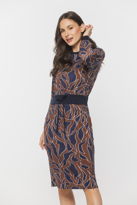 Wygodna elastyczna sukienka z włókna bambusowego - 2