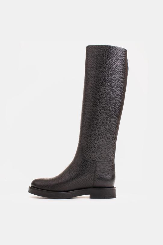 Wysokie kozaki ze skóry licowej - 2