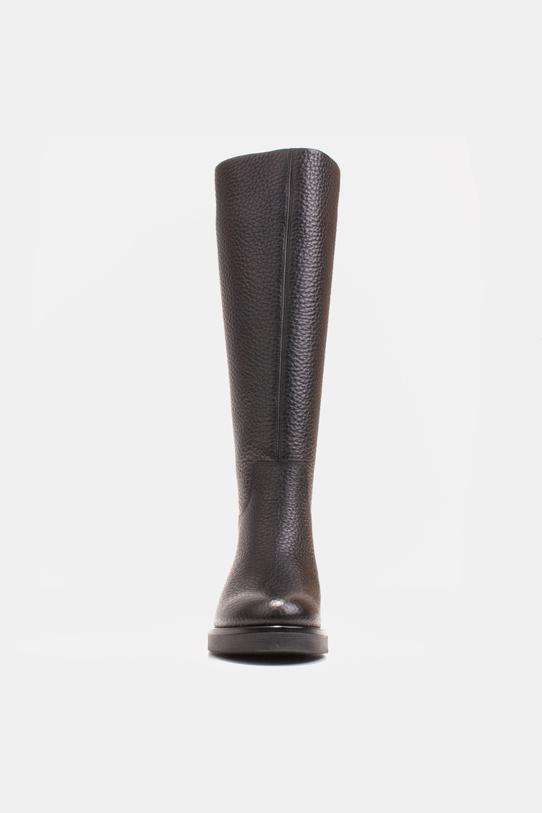 Wysokie kozaki ze skóry licowej - 3