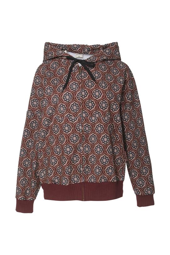 Wzorzysta wygodna bluza z miękkiej bawełny - 1