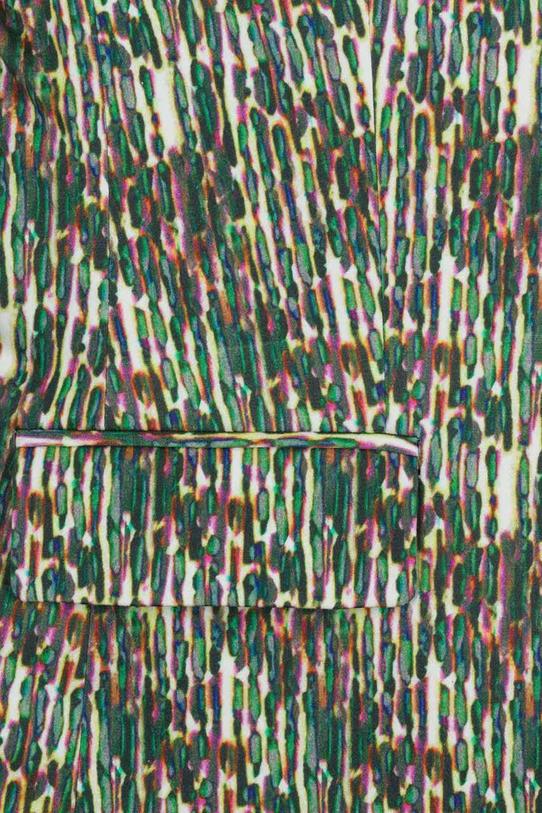 Wzorzysty żakiet z podszewką - 7