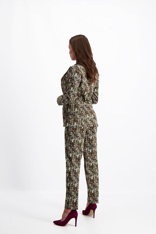 Wzorzysty żakiet z podszewką - 4