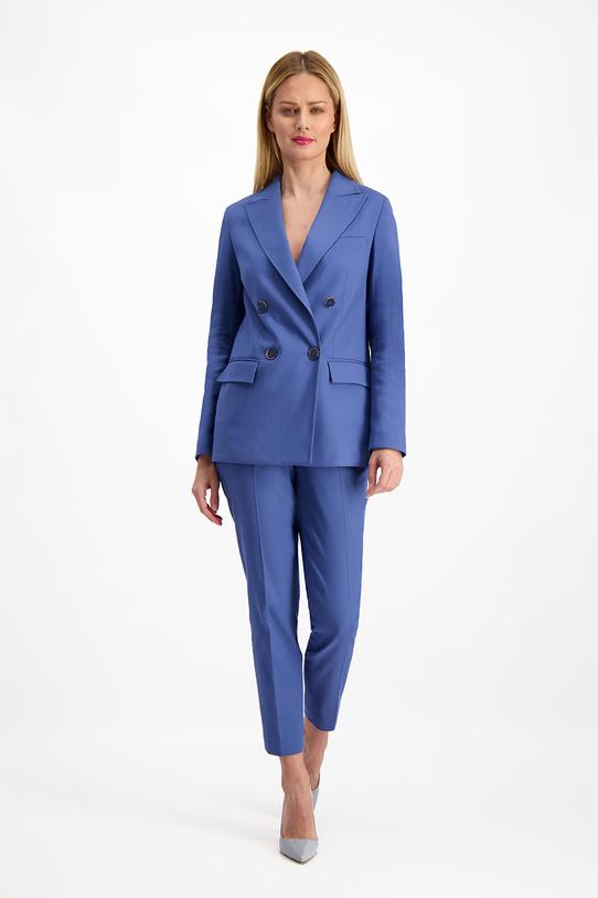 Niebieska elegancka marynarka - 3