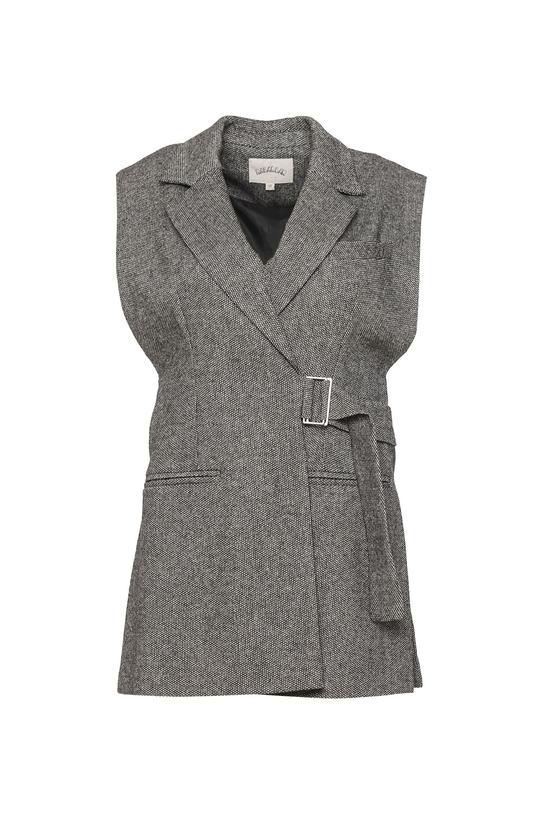 Zakładana kamizelka z klamerką i dodatkiem wełny - 1