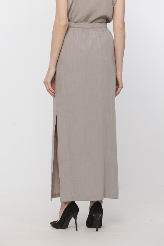 Zwiewna długa spódnica z bocznymi rozcięciami - 3