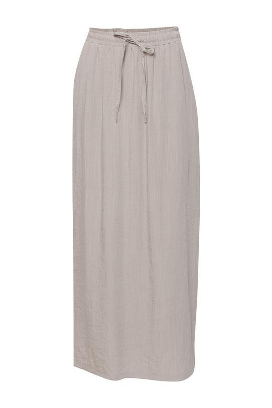 Zwiewna długa spódnica z bocznymi rozcięciami - 1